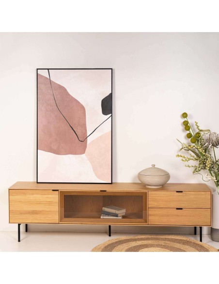 Cuadro RØRE 80x120 cm, Negro - Vackart