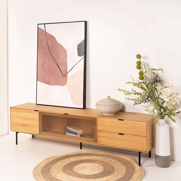 Cuadro RØRE 80x120 cm, Negro - Vackart