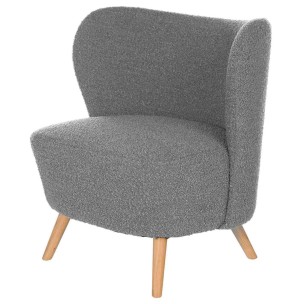 Butaca TÅGET, Textil Gris Claro / Madera Natural - Vackart. Las originales y exclusivas sillas de diseño nórdico en Vackart, tu tienda de diseño online.