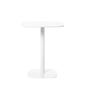 Mesa FREJA 60x60 cm de Comedor, Madera / Metal Blanco - Vackart. Las más exclusivas y modernas mesas de diseño nórdico en Vackart, tu tienda de diseño online.