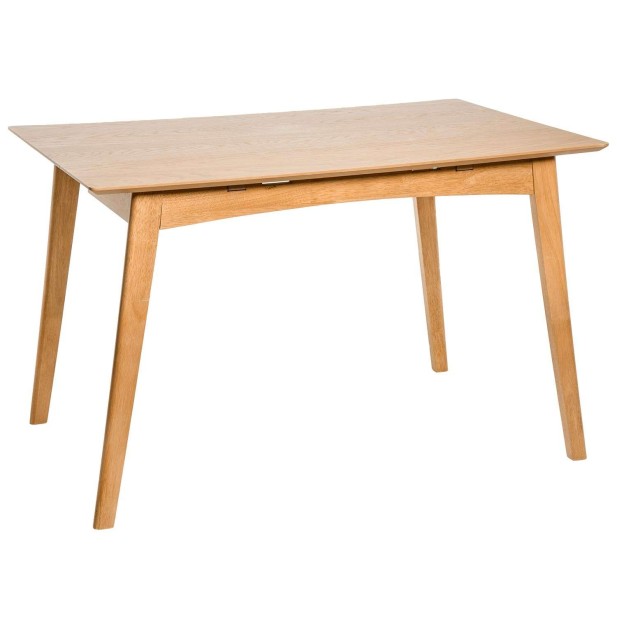 Mesa Abatible NYTTIG 120x50(75) cm Comedor, Madera Natural - Vackart Mesa Abatible NYTTIG 120x50(75) cm Comedor, Madera Natural - Vackart