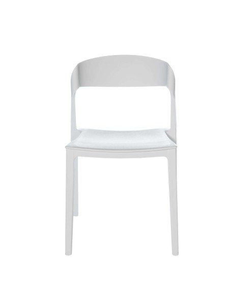 Silla ÉLIA, Polipropileno Blanco - Vackart