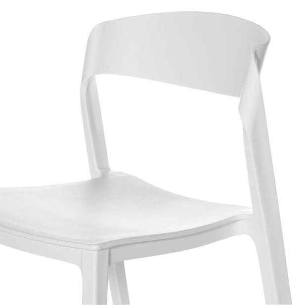 Silla ÉLIA, Polipropileno Blanco - Vackart Silla ÉLIA, Polipropileno Blanco - Vackart