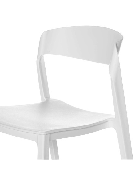 Silla ÉLIA, Polipropileno Blanco - Vackart