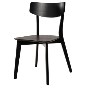 Silla SORAN, Madera Negra - Vackart. Las más originales y exclusivas sillas de diseño nórdico en Vackart, tu tienda de diseño online.