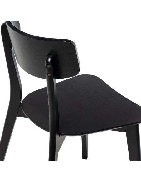 Silla SORAN, Madera Negra - Vackart