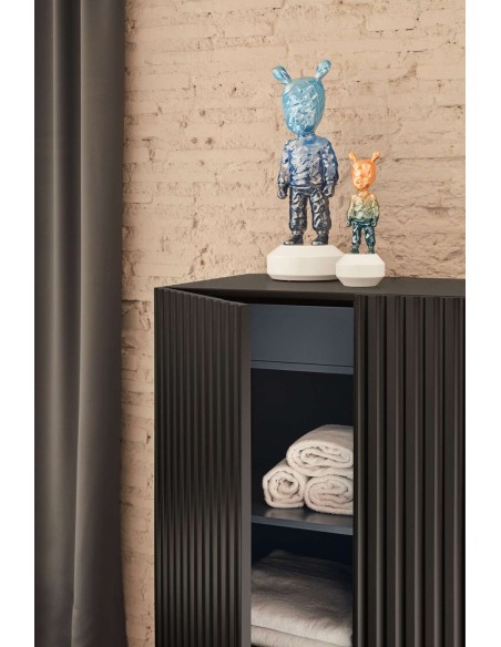 Aparador DORIC 91x120 cm, Negro / Interior Antracita - Teulat. Vackart