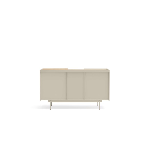 Aparador OTTO 130x45 cm, DM Arena / Roble Natural - Teulat. Vackart