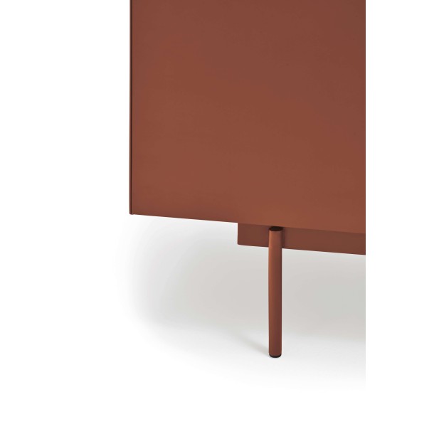 Aparador OTTO 130x45 cm, DM Teja / Roble Natural - Teulat. Vackart Aparador OTTO 130x45 cm, DM Teja / Roble Natural - Teulat. Vackart