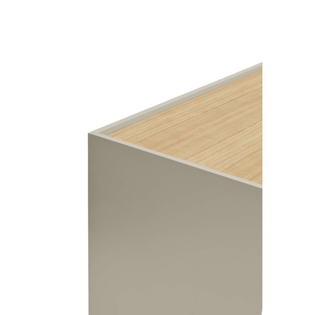 Aparador OTTO 180x45 cm, DM Arena / Roble Natural - Teulat