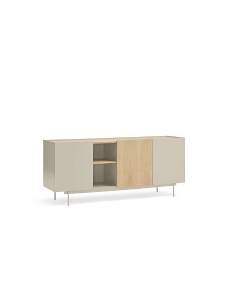 Aparador OTTO 180x45 cm, DM Arena / Roble Natural - Teulat