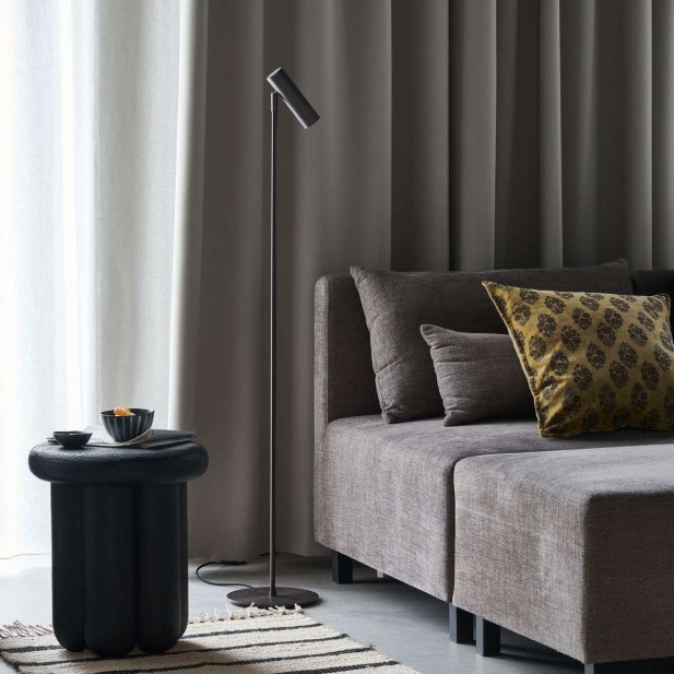 Lámpara de Pie HD Norm, Metal Negro Antiguo - House Doctor. Vackart