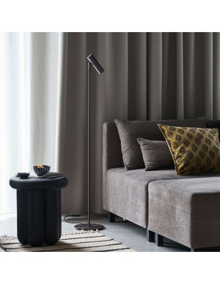 Lámpara de Pie HD Norm, Metal Negro Antiguo - House Doctor. Vackart