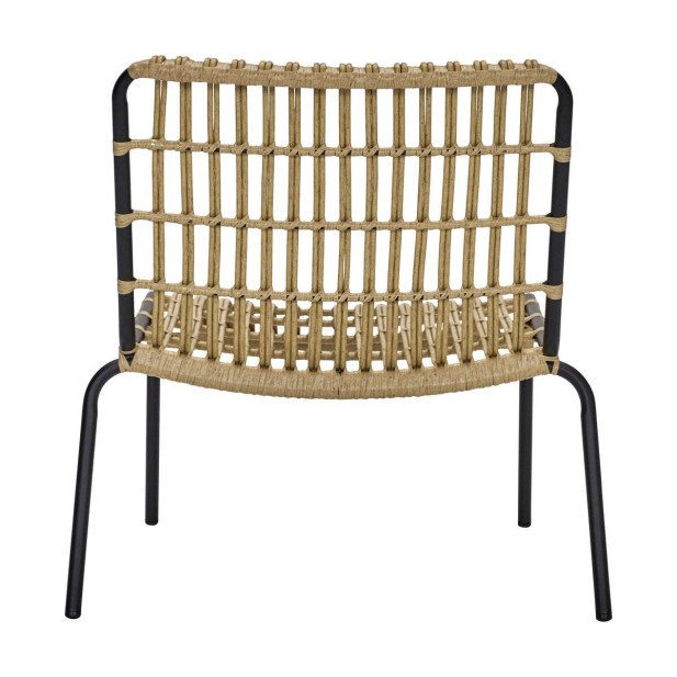 Butaca HDLoka, Ratán Sintético / Metal - House Doctor. Vackart