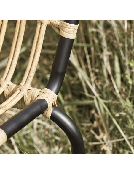 Butaca HDLoka, Ratán Sintético / Metal - House Doctor. Vackart