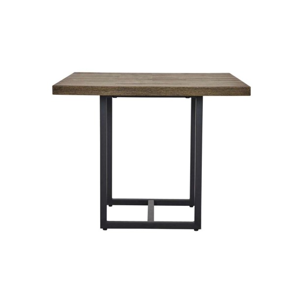 Mesa HDTnak 90x90 cm de Comedor, Mango / Metal - House Doctor. Vackart