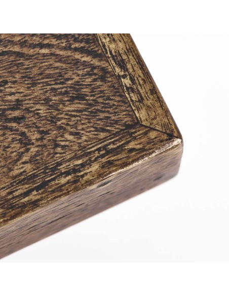 Mesa HDTnak 90x90 cm de Comedor, Mango / Metal - House Doctor. Vackart