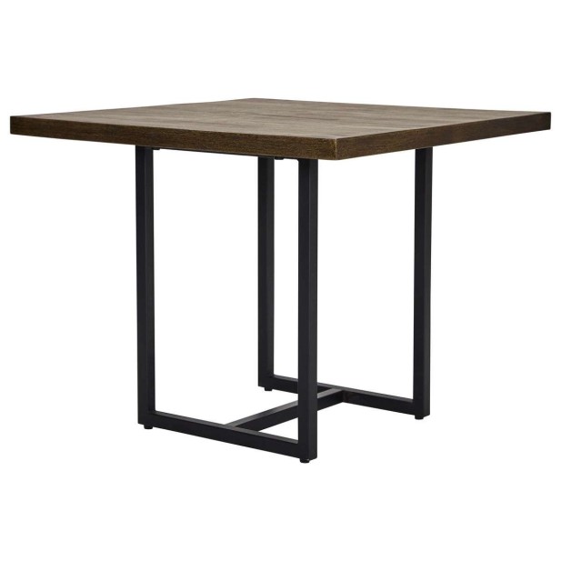 Mesa HDTnak 90x90 cm de Comedor, Mango / Metal - House Doctor. Vackart