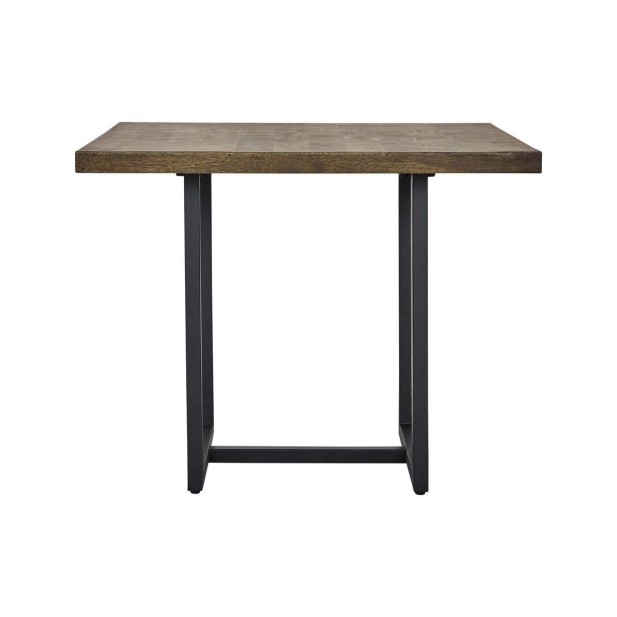 Mesa HDTnak 90x90 cm de Comedor, Mango / Metal - House Doctor. Vackart