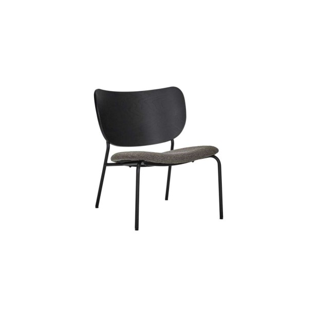 Sillón HDLONGA, Madera / Textil Marrón - House Doctor. Vackart