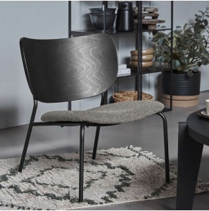 Sillón HDLONGA, Madera / Textil Marrón - House Doctor. Vackart 2