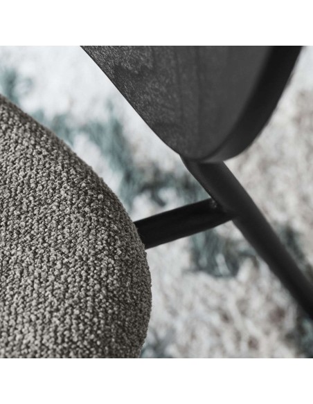 Sillón HDLonga, Madera / Textil Marrón - House Doctor. Vackart