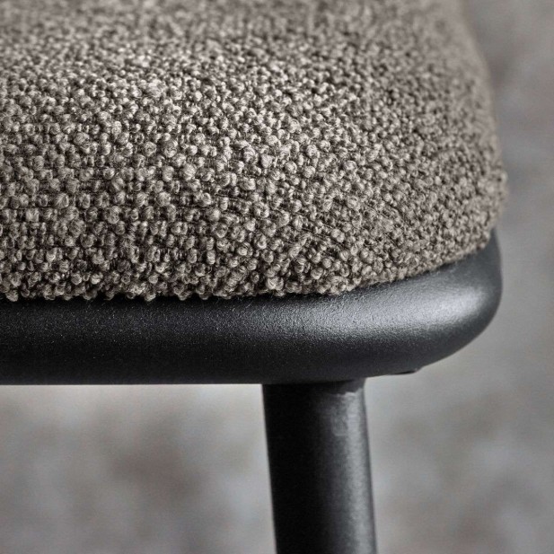 Banco HDToda, Textil Marrón / Metal - House Doctor. Vackart