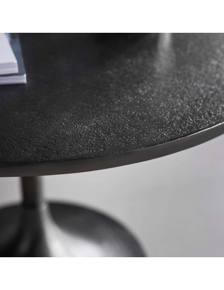 Mesa de Centro HDPan Ø61 cm, Metal Negro - House Doctor. Vackart