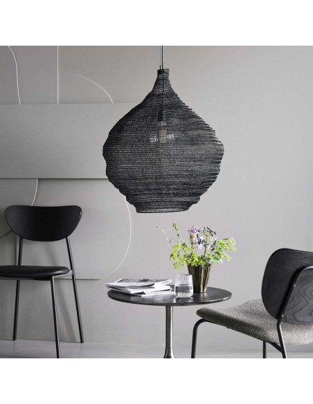 Lámpara de Techo HDMesh Ø60 cm, Negro - House Doctor. Vackart