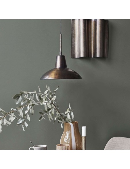 Lámpara de Techo HDDesk, Metal Marrón Antiguo - House Doctor. Vackart