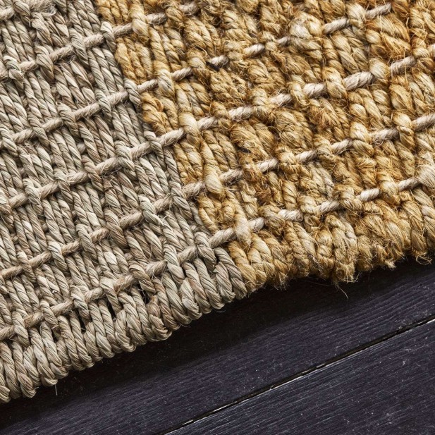 Alfombra HDTrap 140x70 cm, Yute Dorado - House Doctor. Vackart