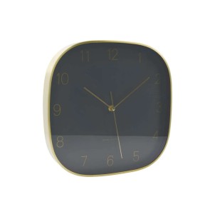 Reloj de Pared HDShape 29x29 cm, Gris Oscuro - House Doctor. Los auténticos y exclusivos objetos decorativos de House Doctor en Vackart, tu tienda de diseño.