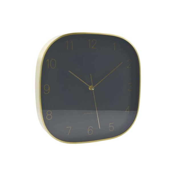 Reloj de Pared HDShape 29x29 cm, Gris Oscuro - House Doctor. Vackart