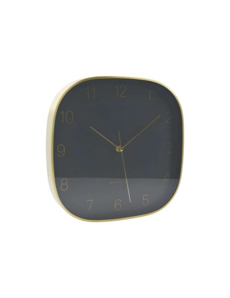 Reloj de Pared HDShape 29x29 cm, Gris Oscuro - House Doctor. Vackart