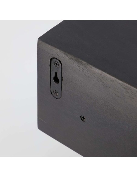 Perchero de Pared HDSate 5 Perchas, Negro - House Doctor. Vackart