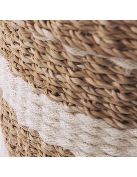 Set 2 Cestas HDGeet, Yute Natural / Marrón - House Doctor. Vackart