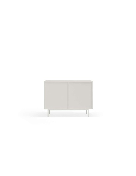 Aparador SIERRA 108x47 cm, DM Blanco / Roble - Teulat. Vackart