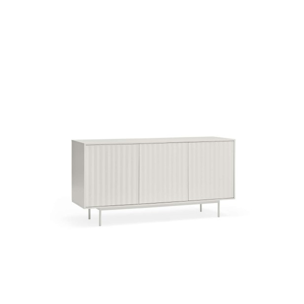 Aparador SIERRA 159x47 cm, DM Blanco / Metal - Teulat. Vackart Aparador SIERRA 159x47 cm, DM Blanco / Metal - Teulat. Vackart