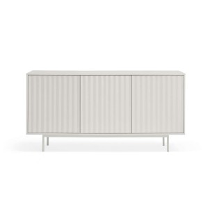 Aparador SIERRA 159x47 cm, DM Blanco / Metal - Teulat. Vackart