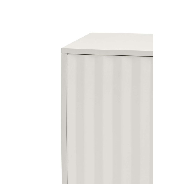 Aparador SIERRA 211x47 cm, DM / Metal Blanco - Teulat. Vackart