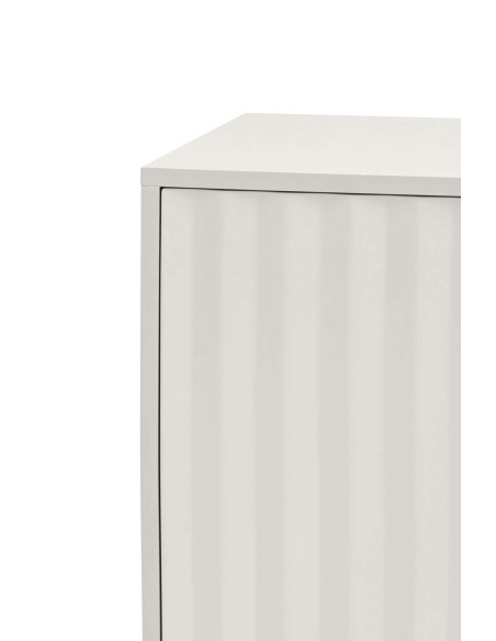 Aparador SIERRA 211x47 cm, DM / Metal Blanco - Teulat. Vackart