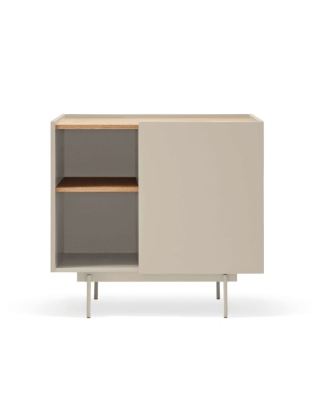 Cómoda OTTO 88x48 cm, DM Arena / Chapa Natural - Teulat. Vackart