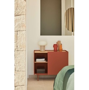 Cómoda OTTO 88x48 cm, DM Teja / Chapa Natural - Teulat. Vackart 2