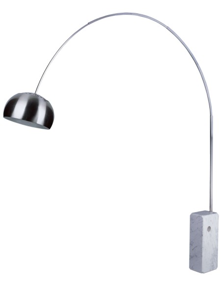 Lámpara ARITA Mármol carrara Inspiración Flos Arco Lamp Achille Castiglioni