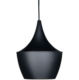 Lámpara AMSTI Acero Negro Inspiración Beat Fat de Tom Dixon