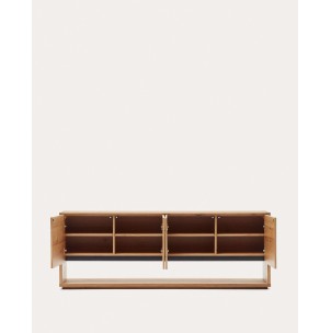 Aparador Alguema 4P chapa roble 200x74 cm - Kave. Vackart M0100005MM40 2