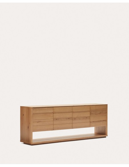 Aparador Alguema 4P chapa roble 200x74 cm - Kave. Vackart M0100005MM40