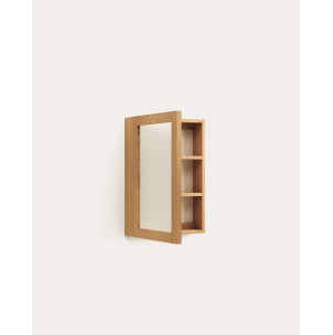 Armario espejo baño Plubia, teca 50x70 cm - Kave. Vackart D0300006MM46 2