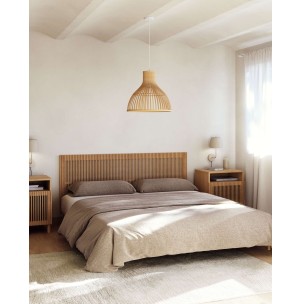 Cabecero Beyla madera, cama 160 cm FSC100% - Kave. Vackart LH1295M40 2