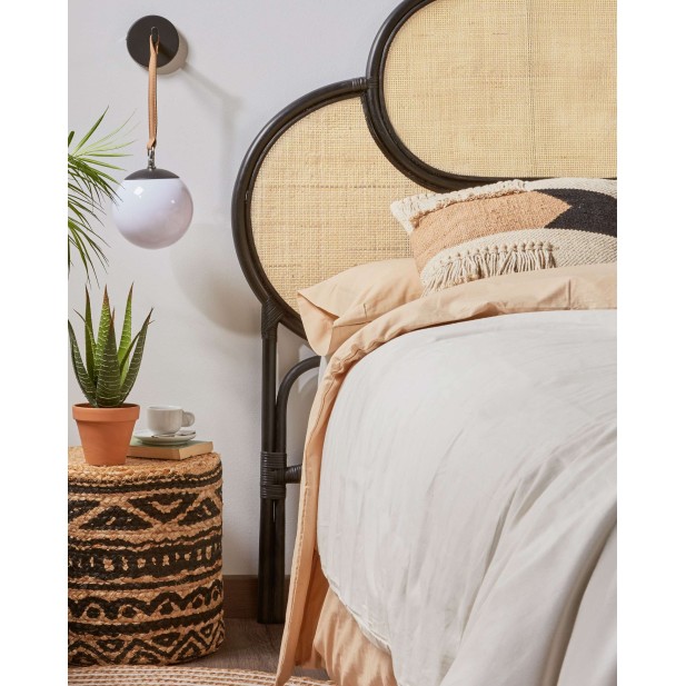 Cabecero Lalita de ratán con acabado...